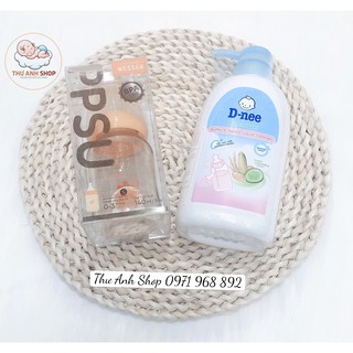 Nước rửa bình sữa Dnee Thái Lan (Chai 500ml)