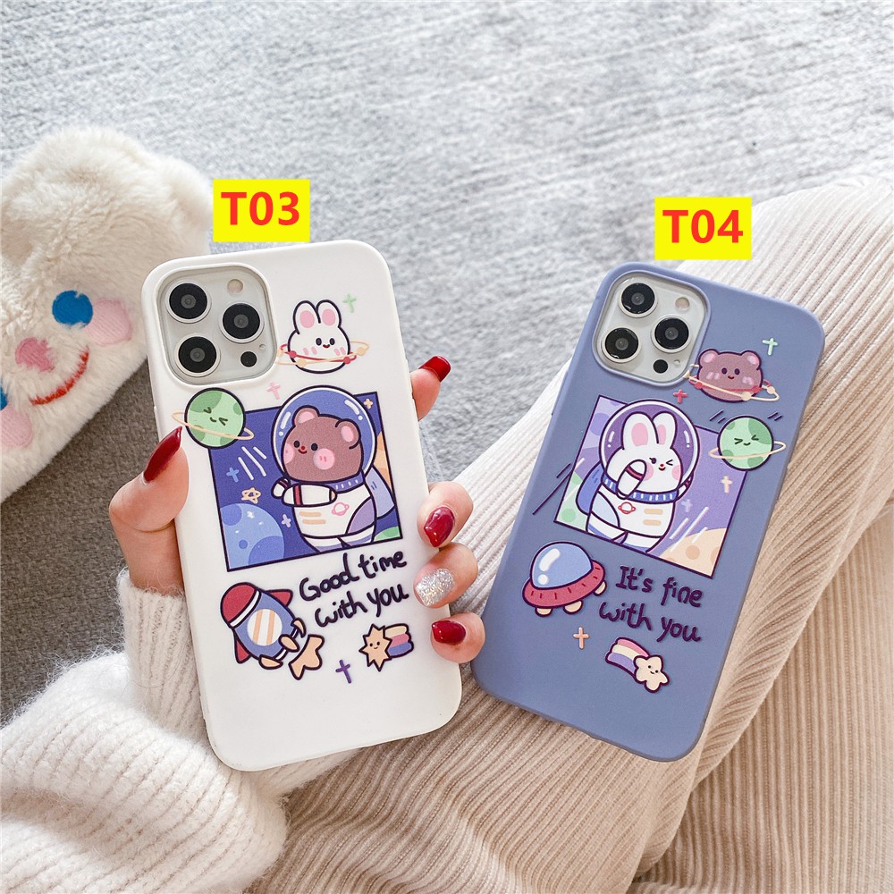 Ốp lưng TPU mềm hình hoạt hình cho Iphone 12 Pro Max 11 Pro Max X Xs Max Xr 7 8 Plus 6 6s Plus | BigBuy360 - bigbuy360.vn