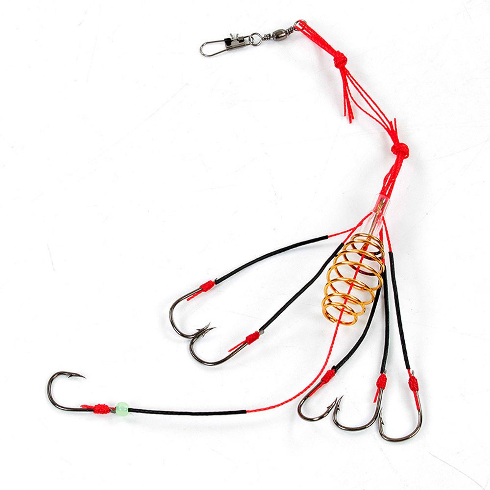 Set 4 móc câu cá bằng thép carbon cao cấp AVALENTINE 6-13