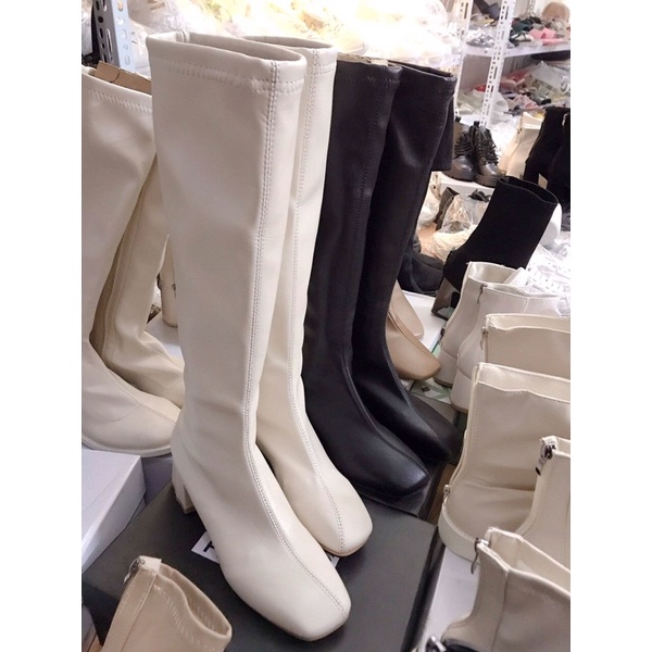 Boot dài da pu 5p kéo khoá | BigBuy360 - bigbuy360.vn