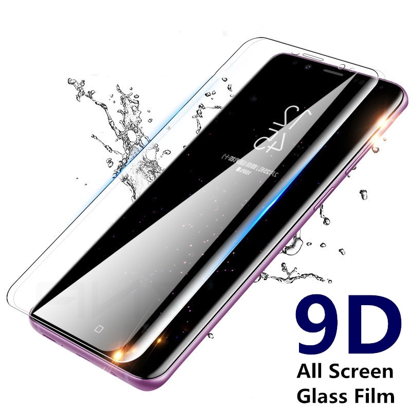 Kính cường lực toàn màn hình chống sốc cho Samsung Galaxy S9 S8 S7 S6 Edge Plus