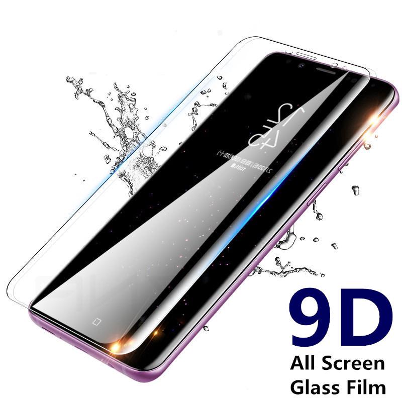 Kính cường lực bảo vệ toàn màn hình chống sốc cho Samsung Galaxy S9 S8 S7 S6 Edge Plus