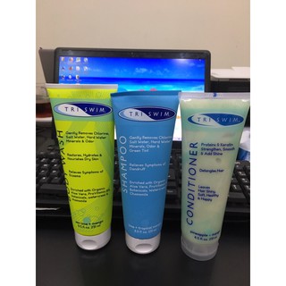 Combo 3 chai (sữa tắm + dầu gội + dầu xả ) Trisiwm 251ml
