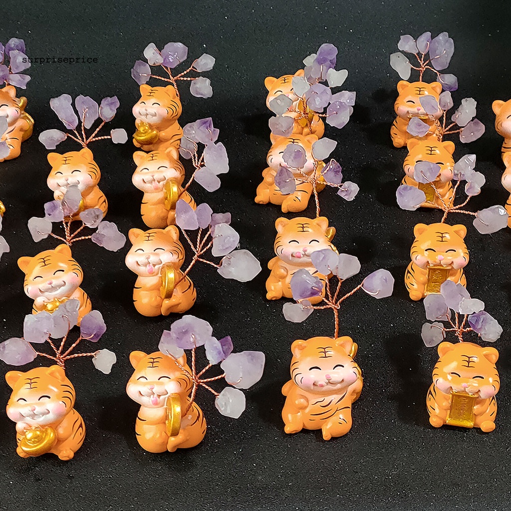Mô Hình Hổ Hoạt Hình Bằng Nhựa Resin 2022 Trang Trí Bàn Làm Việc