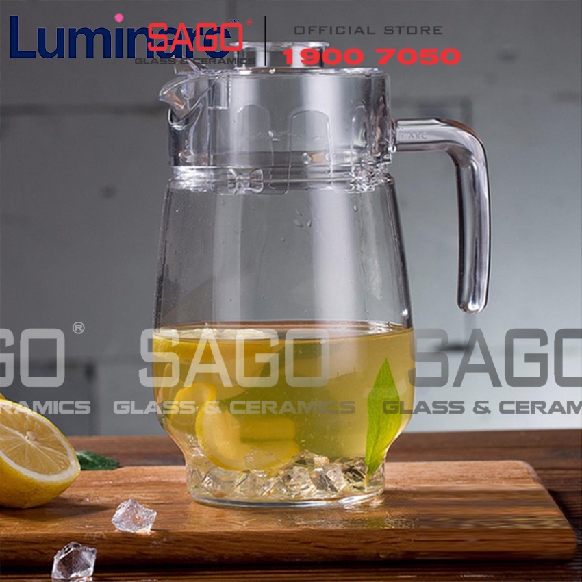 Bình Nước Thủy Tinh Luminarc Tivoli 1600ml | Thủy Tinh Cao Cấp