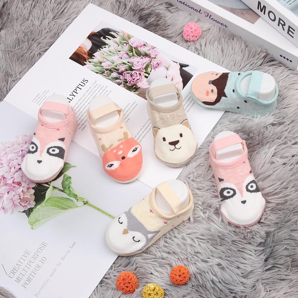 HS Vớ Cotton Mềm Giữ Ấm Cho Bé Tập Đi