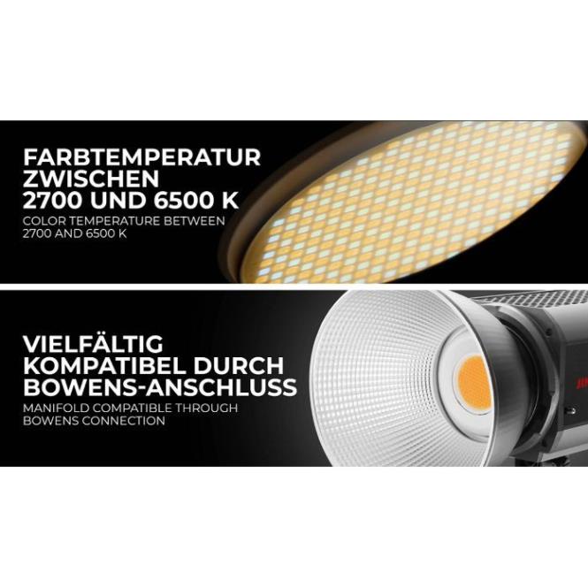 Đèn led studio Jinbei EF200Bi