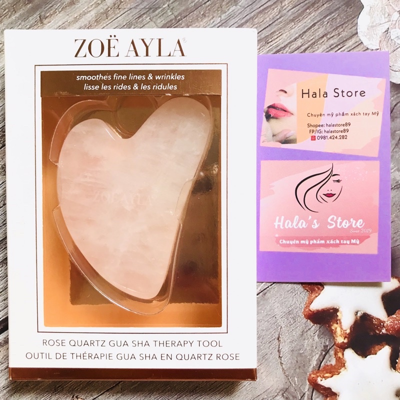 Zoe Ayla ✨ Miếng Gua Sha massage giúp nâng cơ chống lão hoá