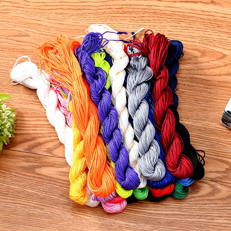 Cuộn dây nylon 1mm/26m dùng làm trang sức thủ công