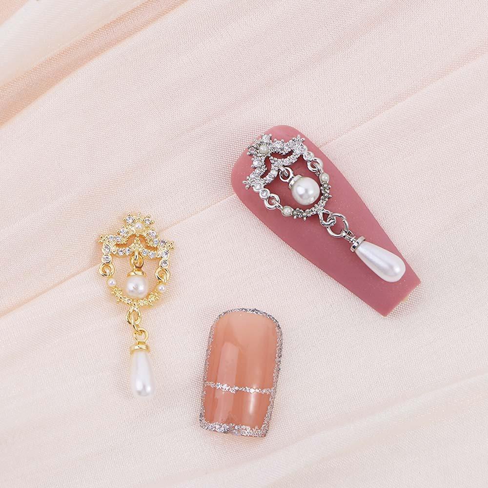 Vật Liệu Trang Trí Móng Tay 3D Sang Trọng Cho Nữ DIY