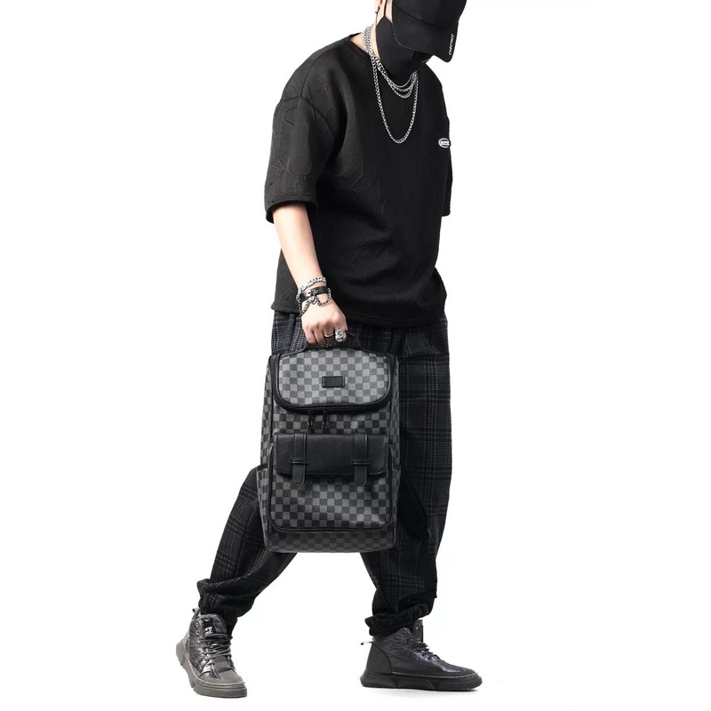 BALO ĐI HỌC NAM NỮ,BALO DA NAM CHỐNG NƯỚC CAO CẤP ĐỂ LAPTOP PA52