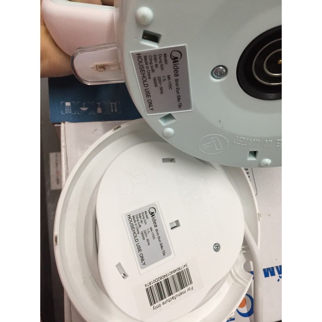 Bình siêu tốc Midea 1.7 lít MK-17DC