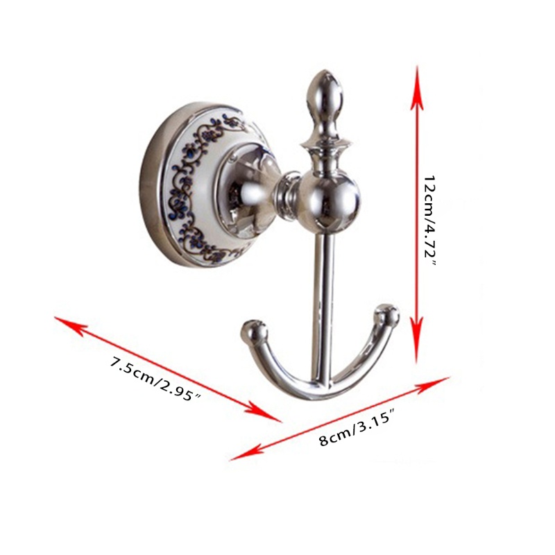 Móc Đôi Treo Khăn Tắm / Áo Choàng Tắm / Phòng Ngủ Tiện Dụng