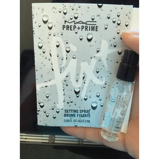 Xịt khoáng mac fix prep prime setting spray brume fixante mini 2,5ml mỹ