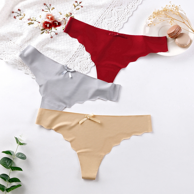 Quần lót đúc size S-XL bằng lụa lạnh siêu mỏng thoáng khí cạp thấp họa tiết da báo/màu trơn cho nữ