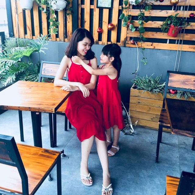 Set váy 2 dây thiết kế siêu xinh