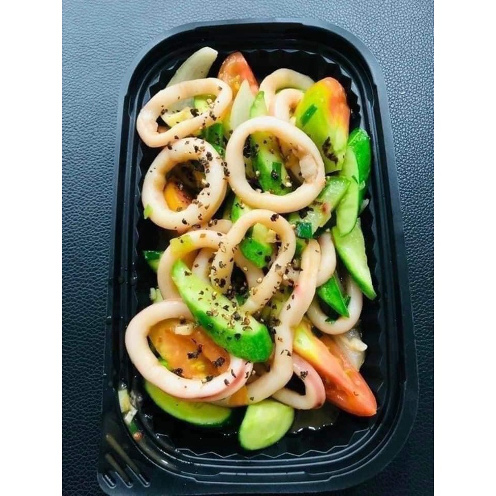 Mực ống cắt khoanh gói 1kg loại ngon