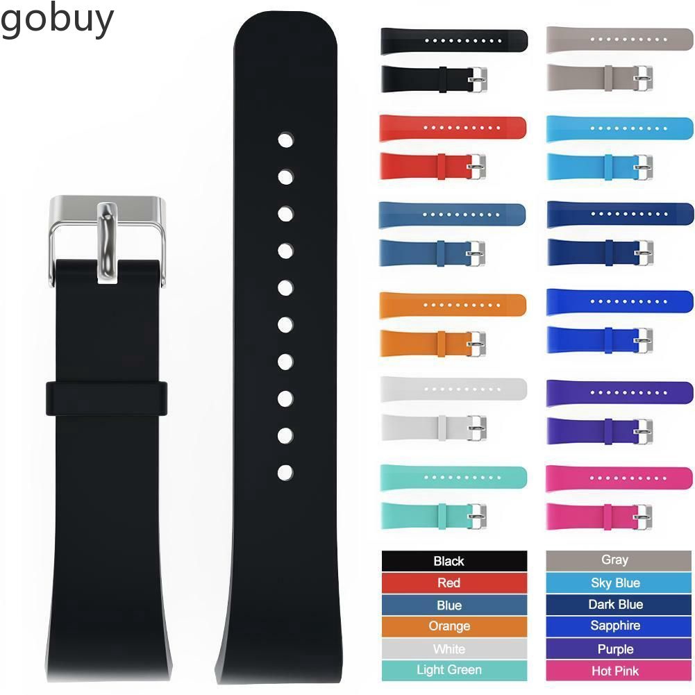Dây đồng hồ silicon thay thế cho Samsung Gear fit2 Pro SM-R365