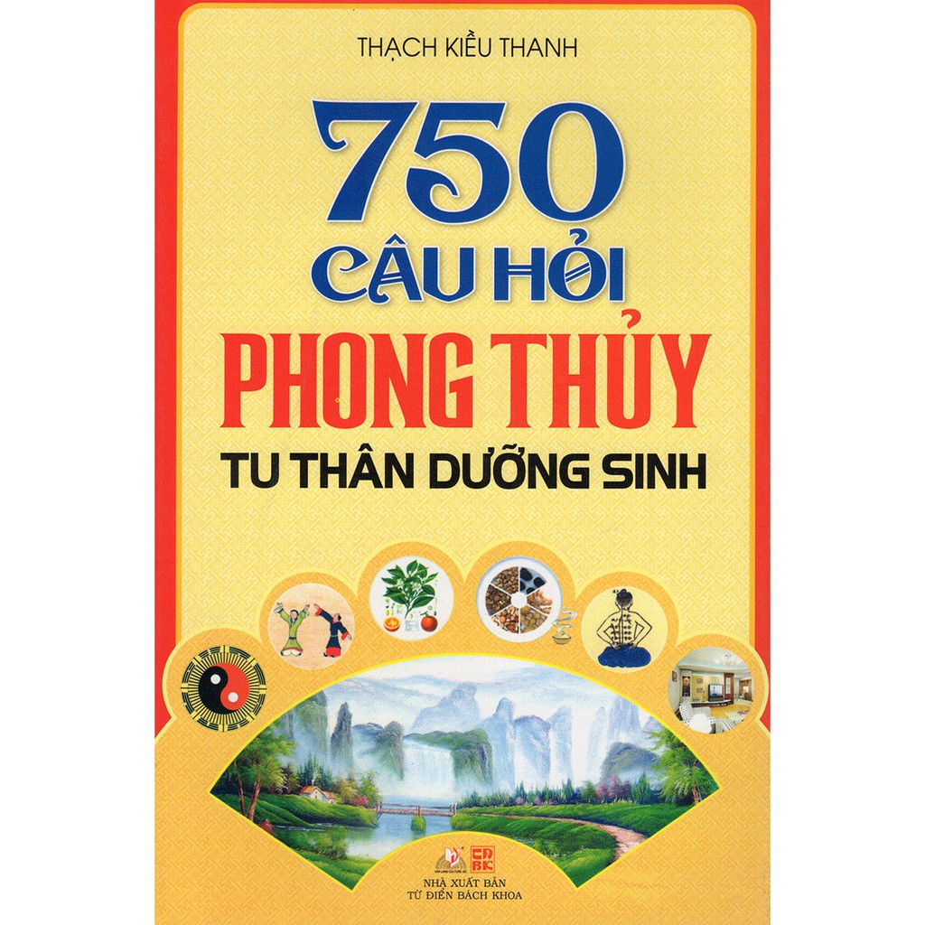 Sách - 750 Câu Hỏi Phong Thủy Tu Thân Dưỡng Sinh Gigabook