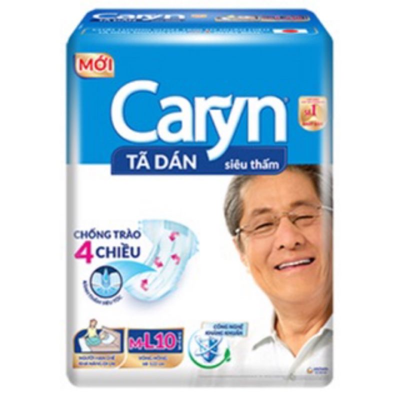 Tã dán Caryn siêu thấm cho người hạn chế đi lại và bà bầu sau sinh bé