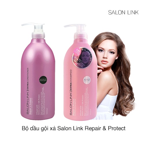 Dầu gội phục hồi tóc hư tổn Salon Link extra shampoo 1000ml