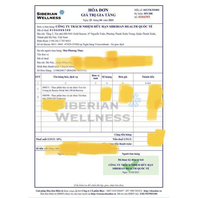 Thức uống đẹp da YOO GO YOUNG & BEAUTY Drink Mix ( Wild Berries) 21 | Thế Giới Skin Care