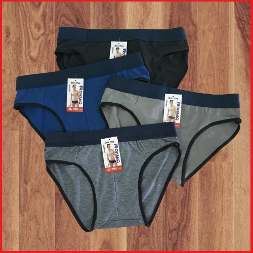 Quần lót nam đùi chéo nhiều màu đủ size 35kg - 99kg vải thun cotton mềm mại co giãn giá rẻ
