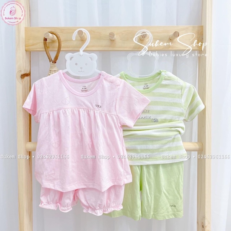 [Nous/ Chính Hãng] Bộ quần áo chất Petti mềm mát cho bé yêu
