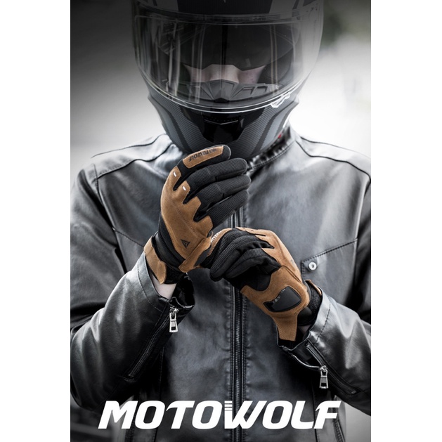 GĂNG TAY BAO TAY DA LỘN PHƯỢT MOTOWOLF CHÍNH HÃNG MDL0325 LIBI HOUSE PHỤ KIỆN DU LỊCH