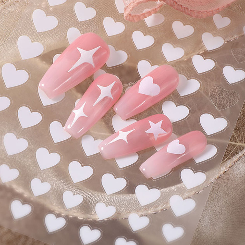 [Hàng mới về] Nhãn dán họa tiết 3D trang trí móng tay nghệ thuật DIY