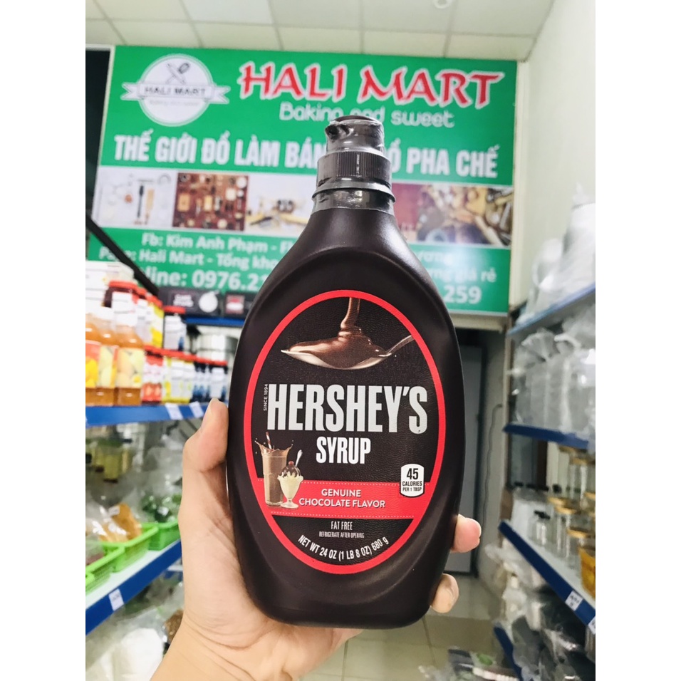 Sốt socola hershey - Chai 680gr - Hershey syrup chocolate