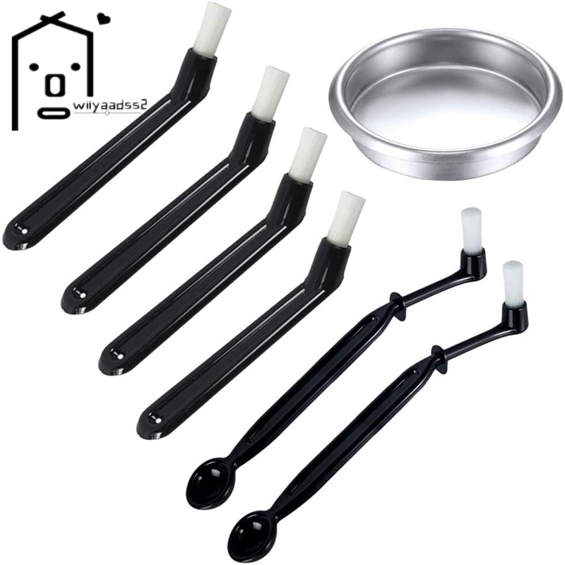 Set 7 Cọ Vệ Sinh Máy Pha Cà Phê 58mm