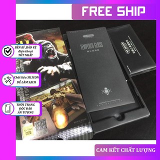 Xả Hàng – FreeShip] CƯỜNG LỰC KINGKONG 3D CHỐNG VÂN TAY FULL BOX | Full Dòng Iphone - Hỗ Trọ Chơi Game - E020
