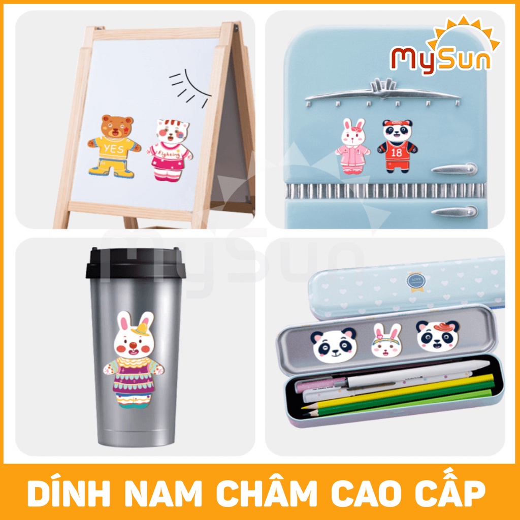 Bộ đồ chơi NAM CHÂM ghép xếp hình phát triển trí tuệ thông minh cho bé 3 4 5 6 tuổi – MySun