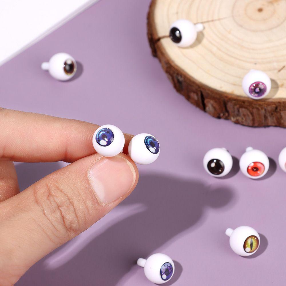 CLEVER 1 Cặp Mắt Nhựa 11mm Cho Búp Bê