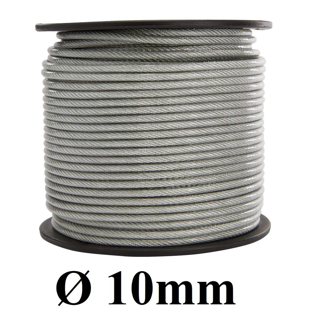 Dây cáp thép bọc nhựa Ø  dài 1 mét – 1000 mét