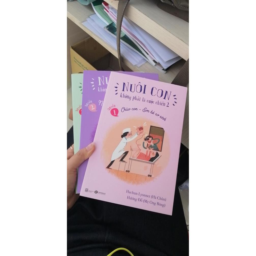 Sách - Nuôi Con Không Phải Là Cuộc Chiến 2 (Trọn Bộ 3 Tập) [Thái Hà Books]