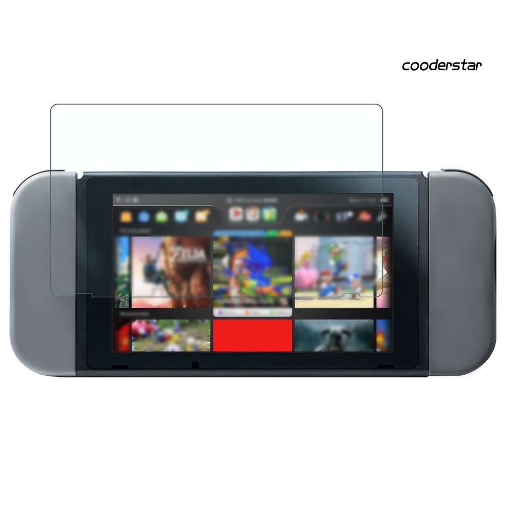 Set 2 kính cường lực 9H bảo vệ màn hình cho máy chơi game Nintendo Switch