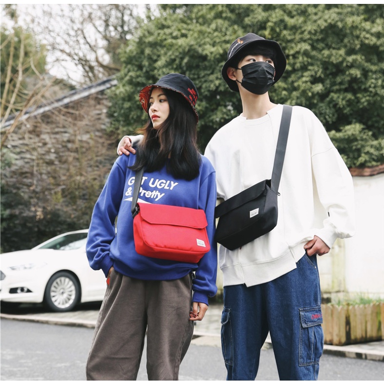 Ef Túi Đeo Chéo canvas 5 Màu Cho Nam