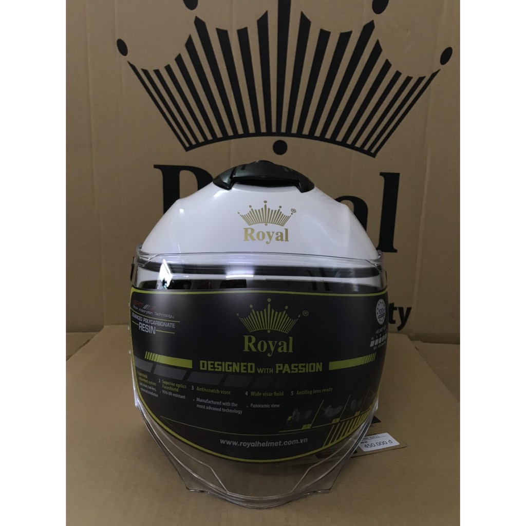 MŨ BẢO HIỂM ROYAL 3/4 XH01