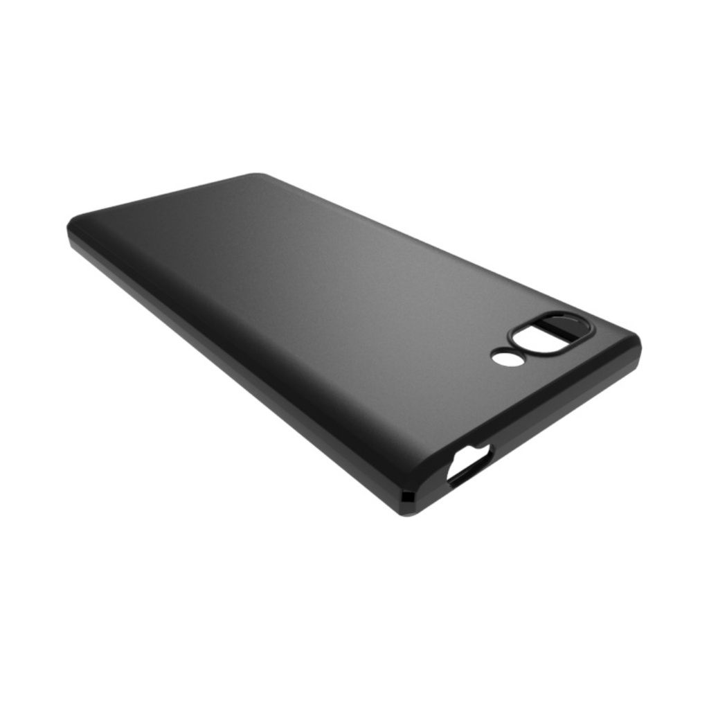 Ốp Lưng Blackberry Key2 Dẻo Màu Đen
