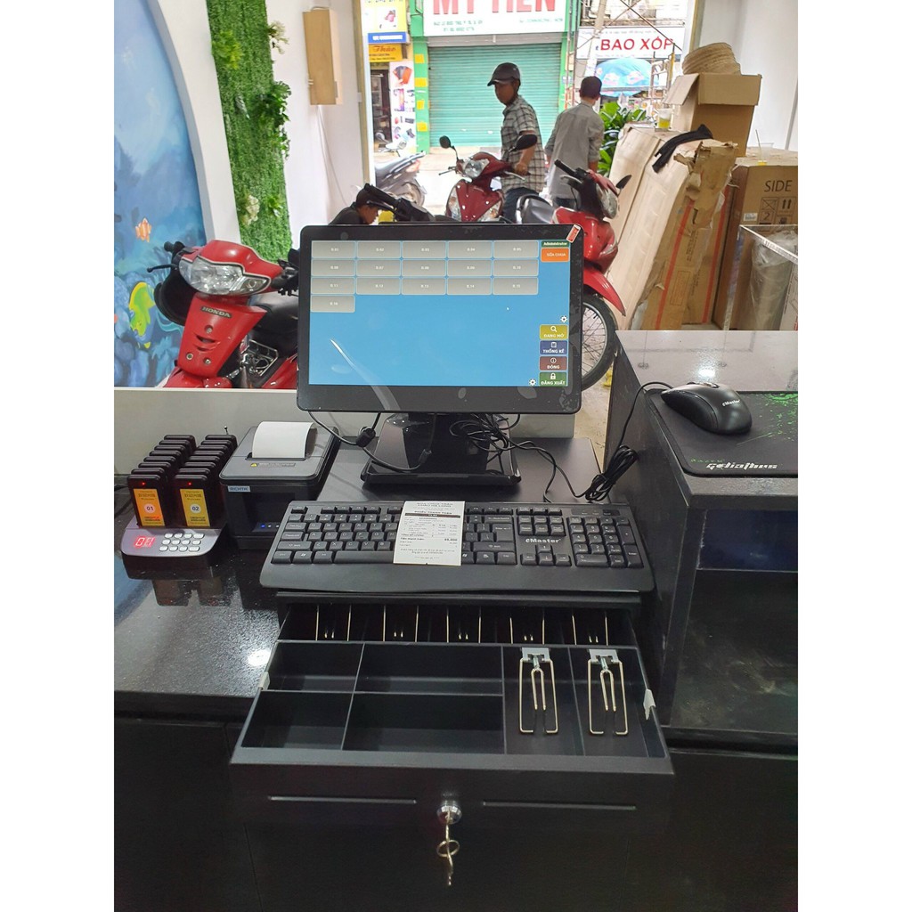 SALE Trọn bộ máy tính tiền quản lý bán hàng SHOP SỮA- NHÀ HÀNG-SHOP THỜI TRANG | BigBuy360 - bigbuy360.vn
