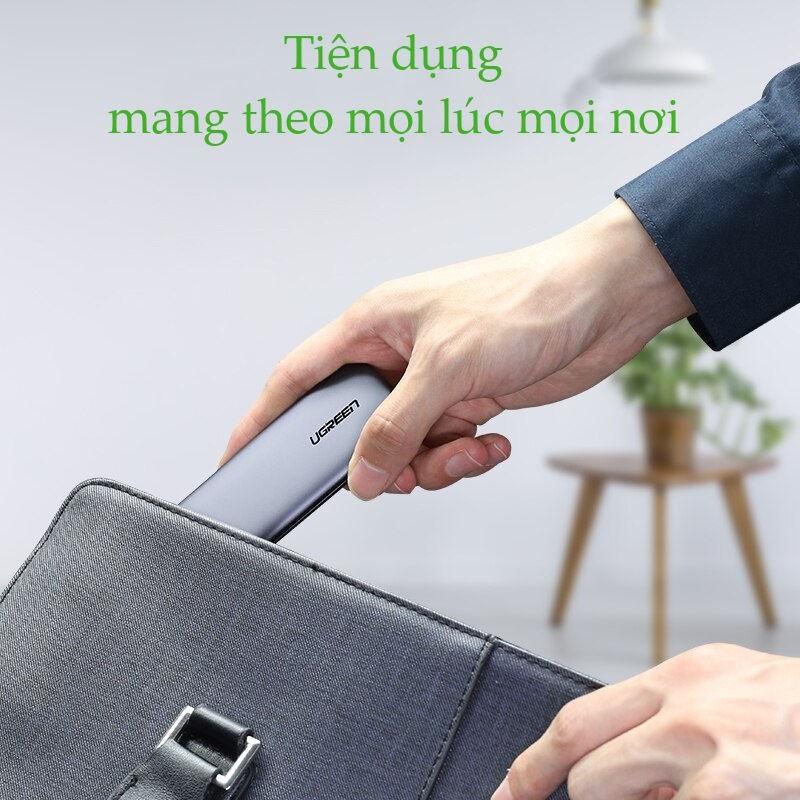 Thiết bị đựng ổ cứng UGREEN CM238 tương thích M2 SATA NGFF/NVME B-Key / M-Key và M+B Key 2280/2260/2242/2230