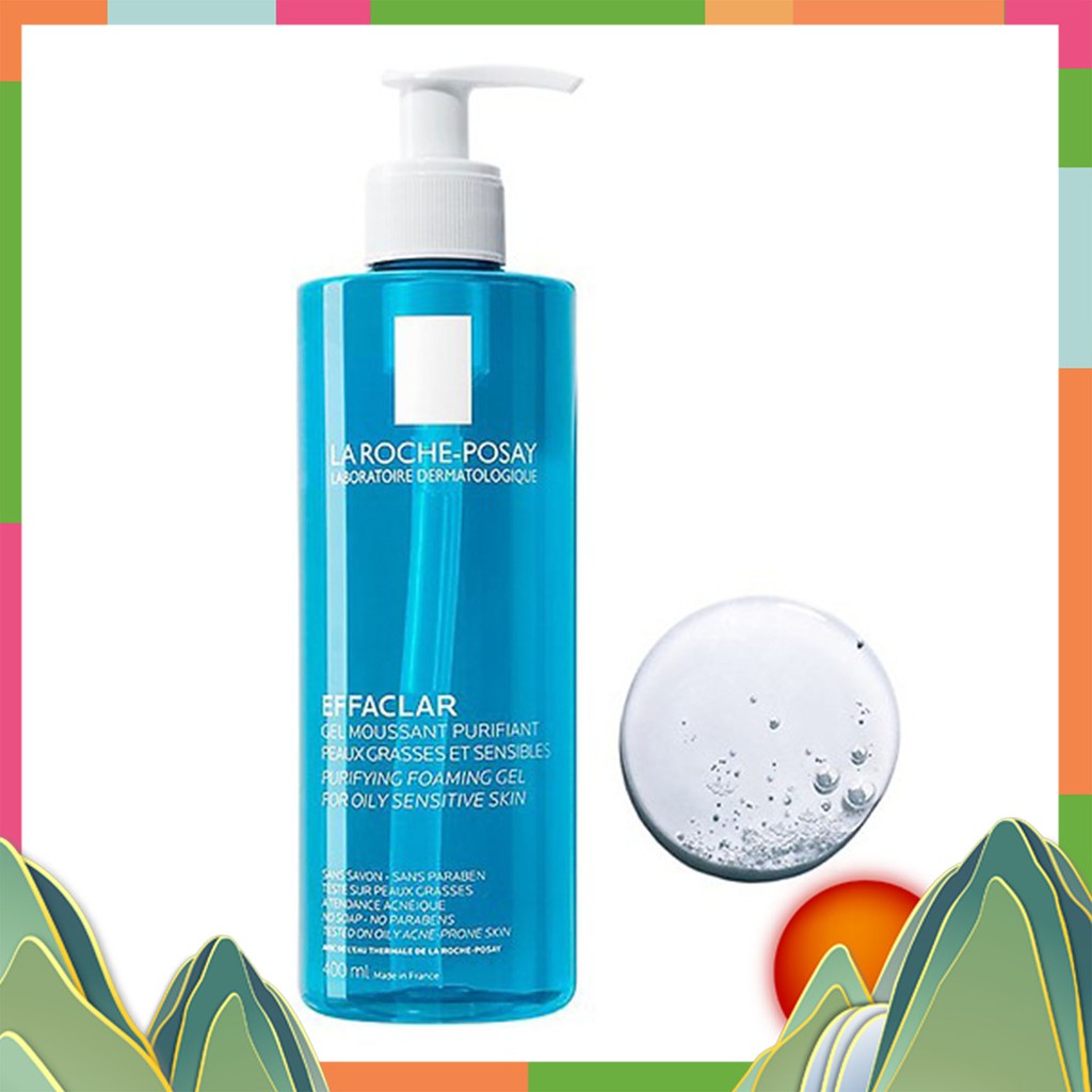 Sữa Rửa Mặt La Roche-Posay Effaclar Purifying Foaming Gel 400ml