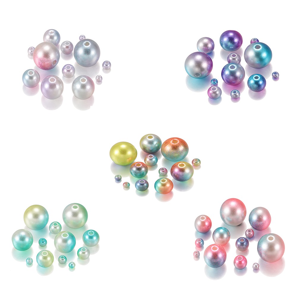 St.kunkka 360 chiếc / bộ hạt acrylic nhiều màu để làm đồ trang sức DIY tốt