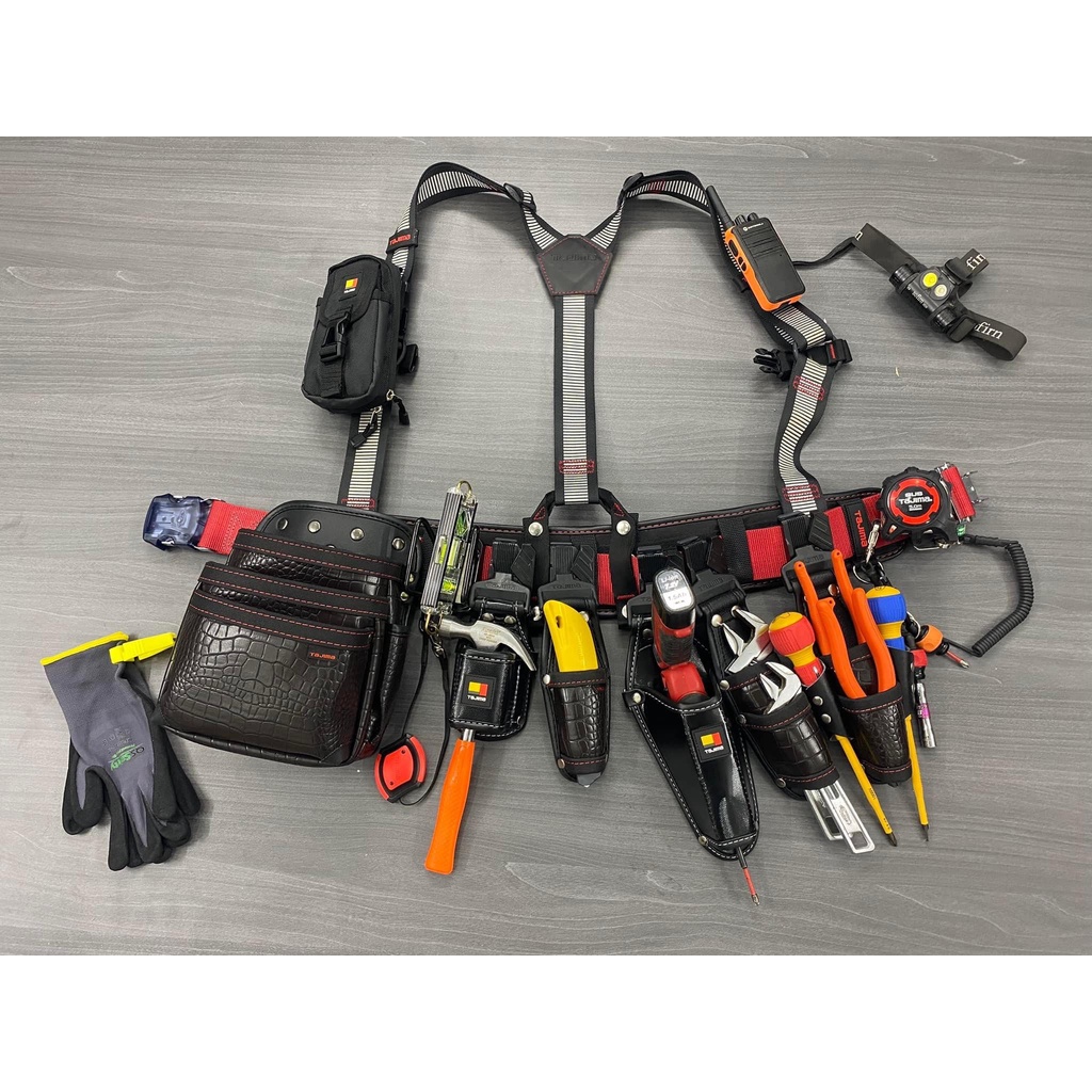 Bộ dây đai đồ nghề Nhật M3 cho thợ điện, nước, camera,...