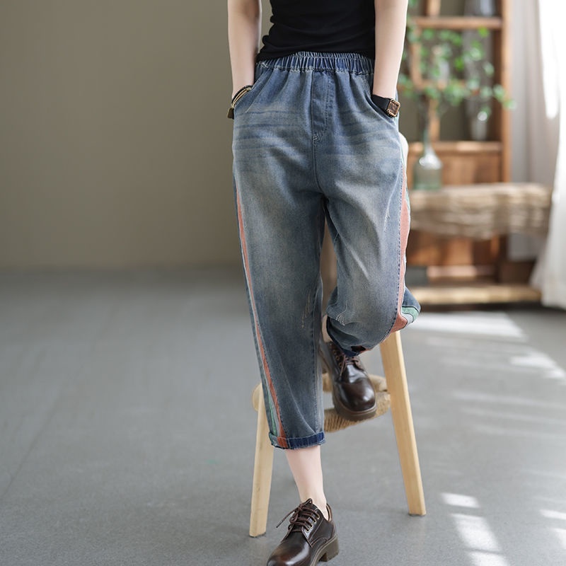 Quần Jeans Dài Ống Đứng Thời Trang Dành Cho Nữ