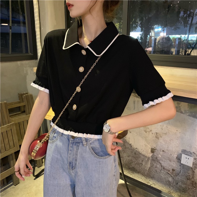 Áo thun ngắn tay XJ-Áo polo nữ 912
