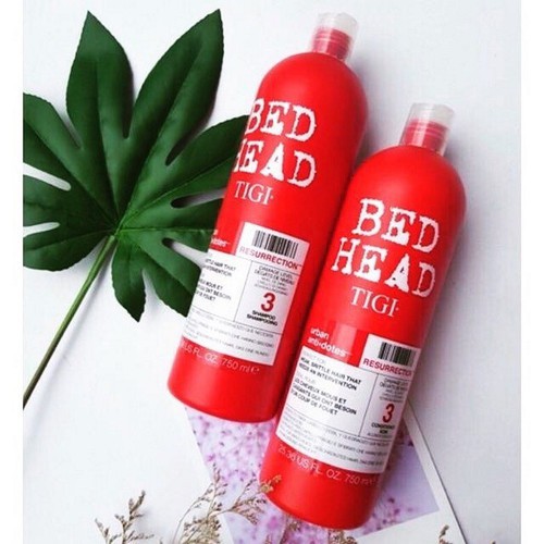 Rehab For Hair / 𝘍𝘳𝘦𝘦𝘴𝘩𝘪𝘱 / Bộ Dầu Gội TIGI Phục Hồi Chuyên Sâu Bed Head Rehab For Hair 750ml