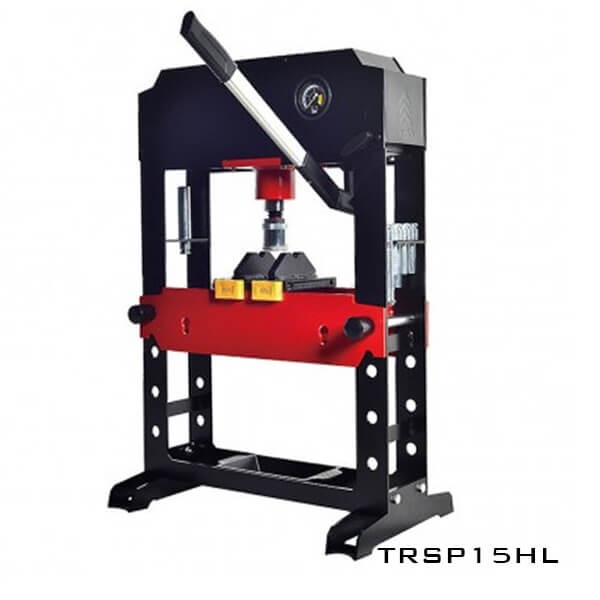 MÁY ÉP THỦY LỰC DÙNG TAY 15 TẤN CÓ ĐỒNG HỒ TRSP15HL